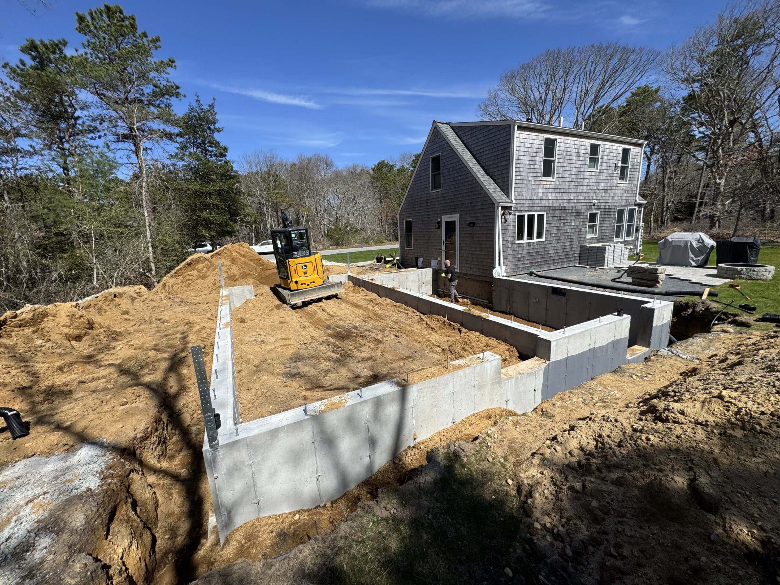 Home building and remodeling project in Cape Cod