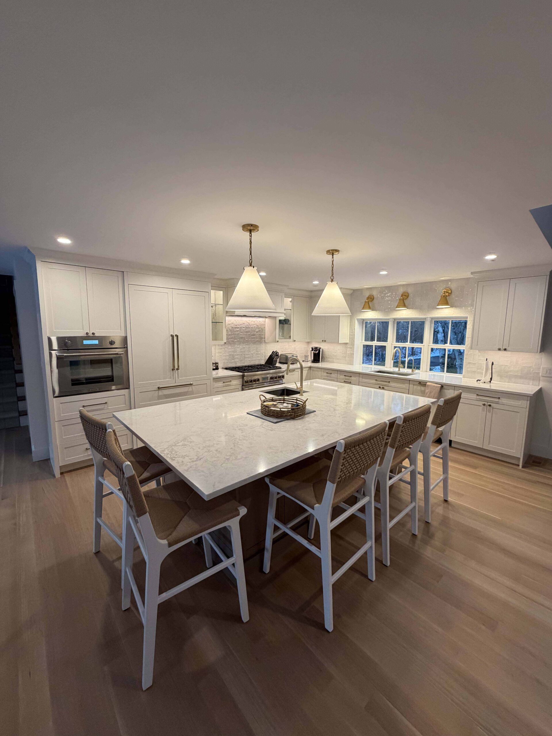 Custom home renovation and kitchen update Cape Cod